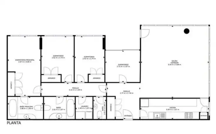 Wohnung zum Verkauf in Barcelona mit Klimaanlage, Heizung und Balkon
