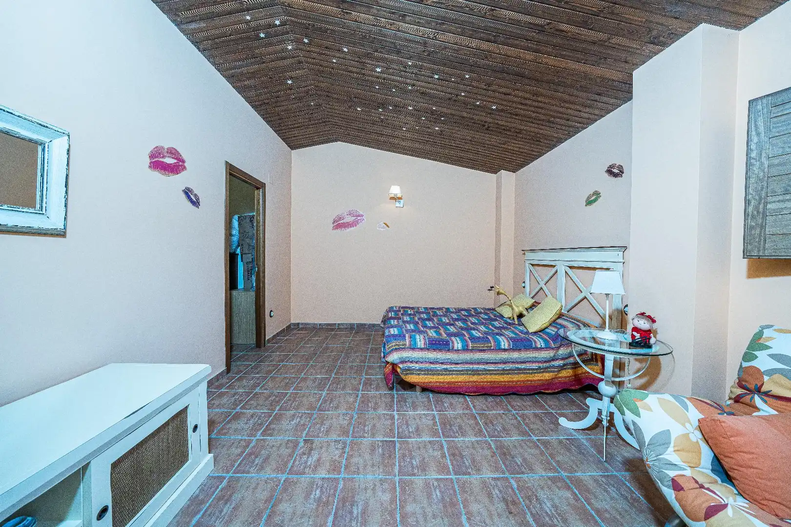 Dormitori de Finca rústica en venda en Biar amb Calefacció, Jardí privat i Terrassa