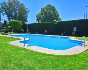 Swimming pool of Flat for sale in Marbella  with Air Conditioner, Private garden and Terrace