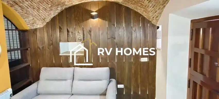 Living room of Flat for rent in Cáceres  with Air Conditioner, Heating and Furnished