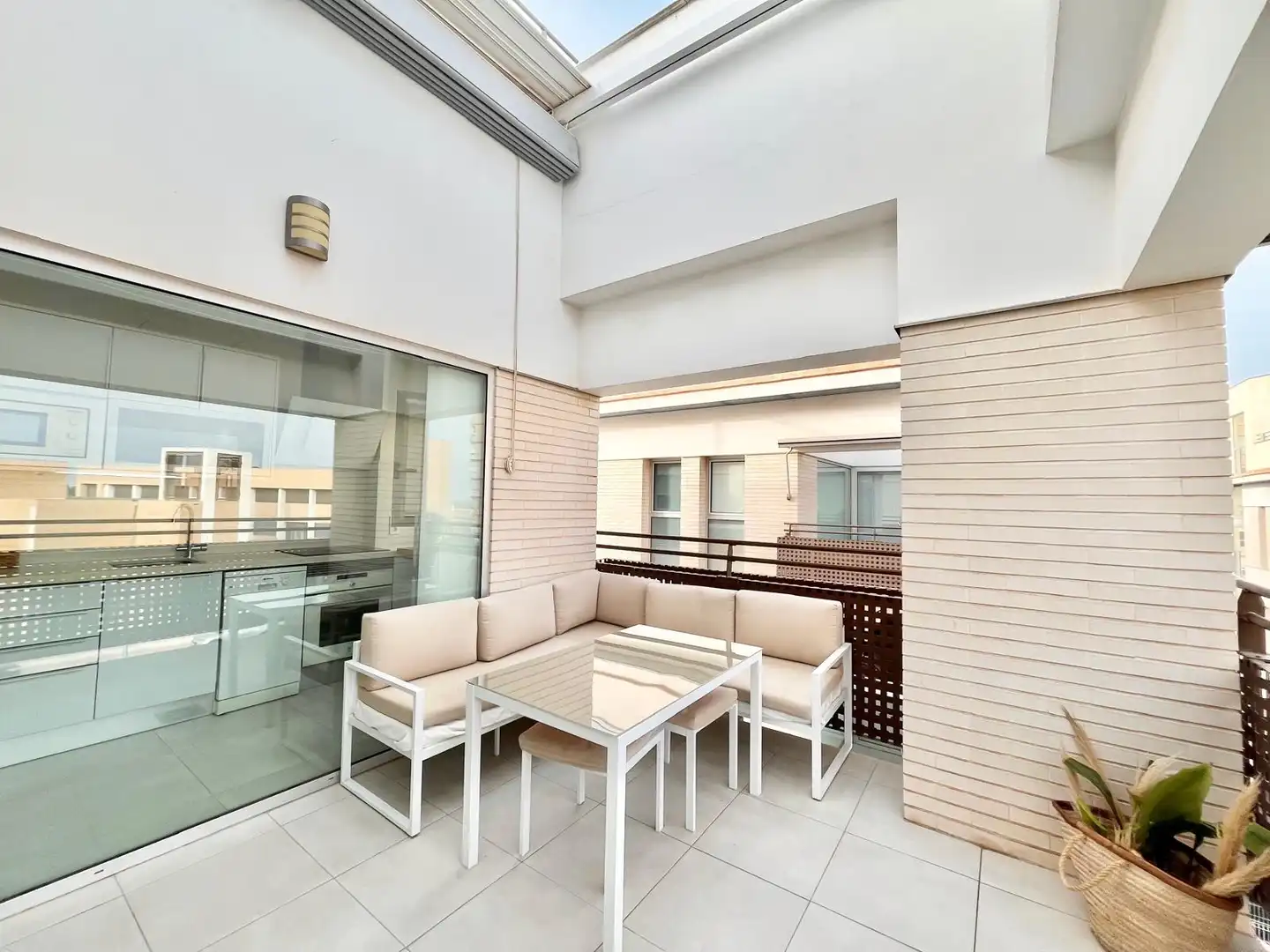 Terraza de Ático de alquiler en San Javier con Aire acondicionado, Calefacción y Terraza