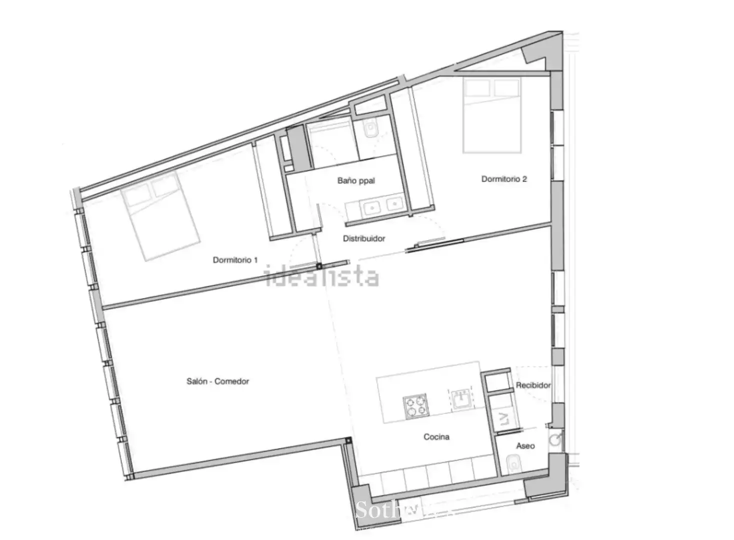 Apartament en venda en Madrid amb Aire condicionat, Calefacció i Traster