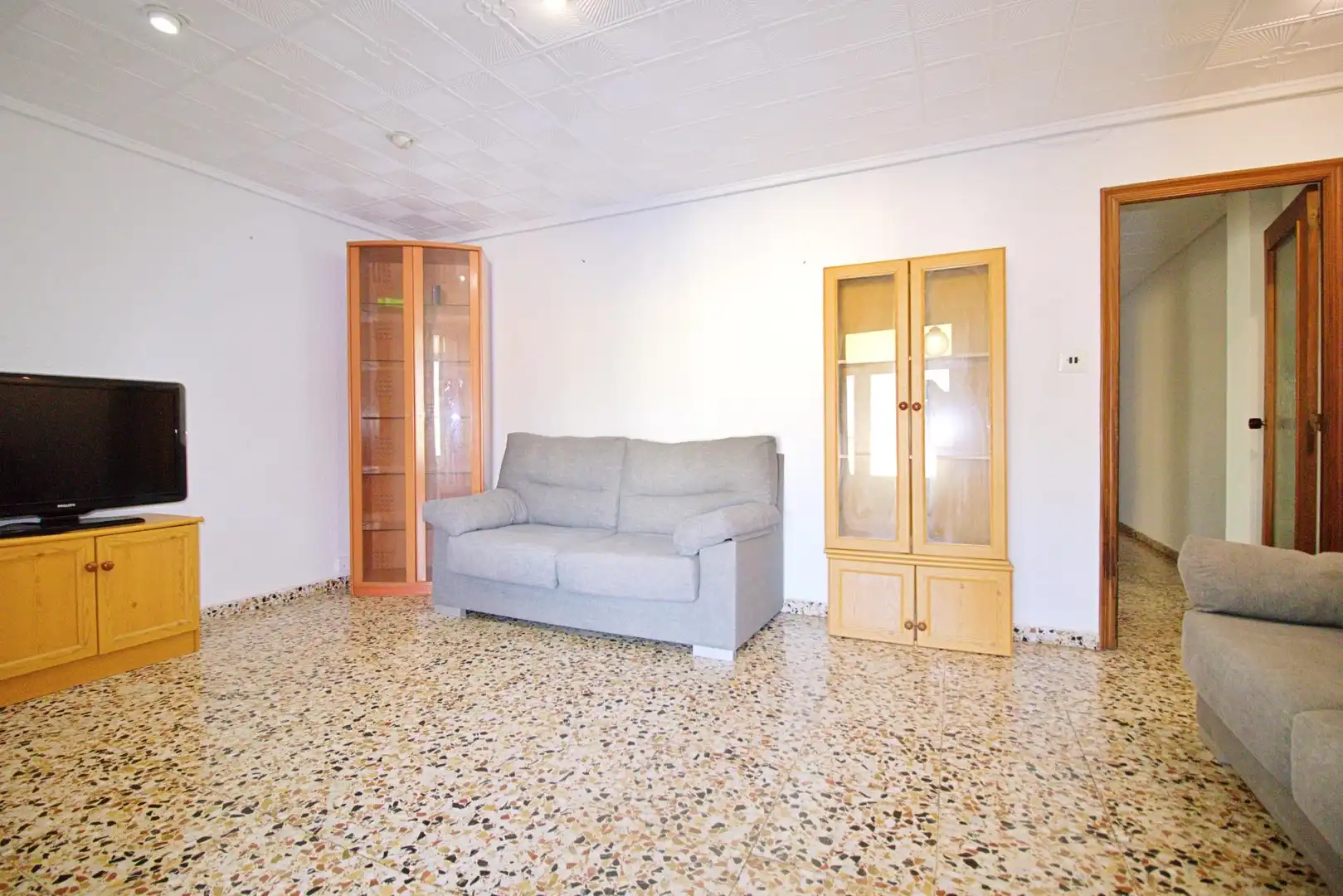 Wohnzimmer von Dachboden zum Verkauf in Elche / Elx mit Terrasse und Balkon