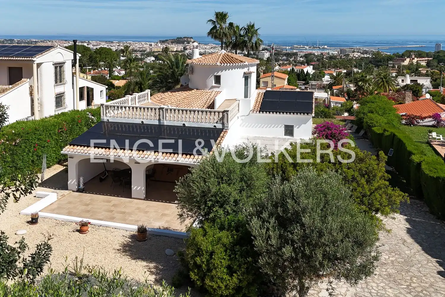 Exterior view of Houses for sale in Dénia  with Heating and Private garden