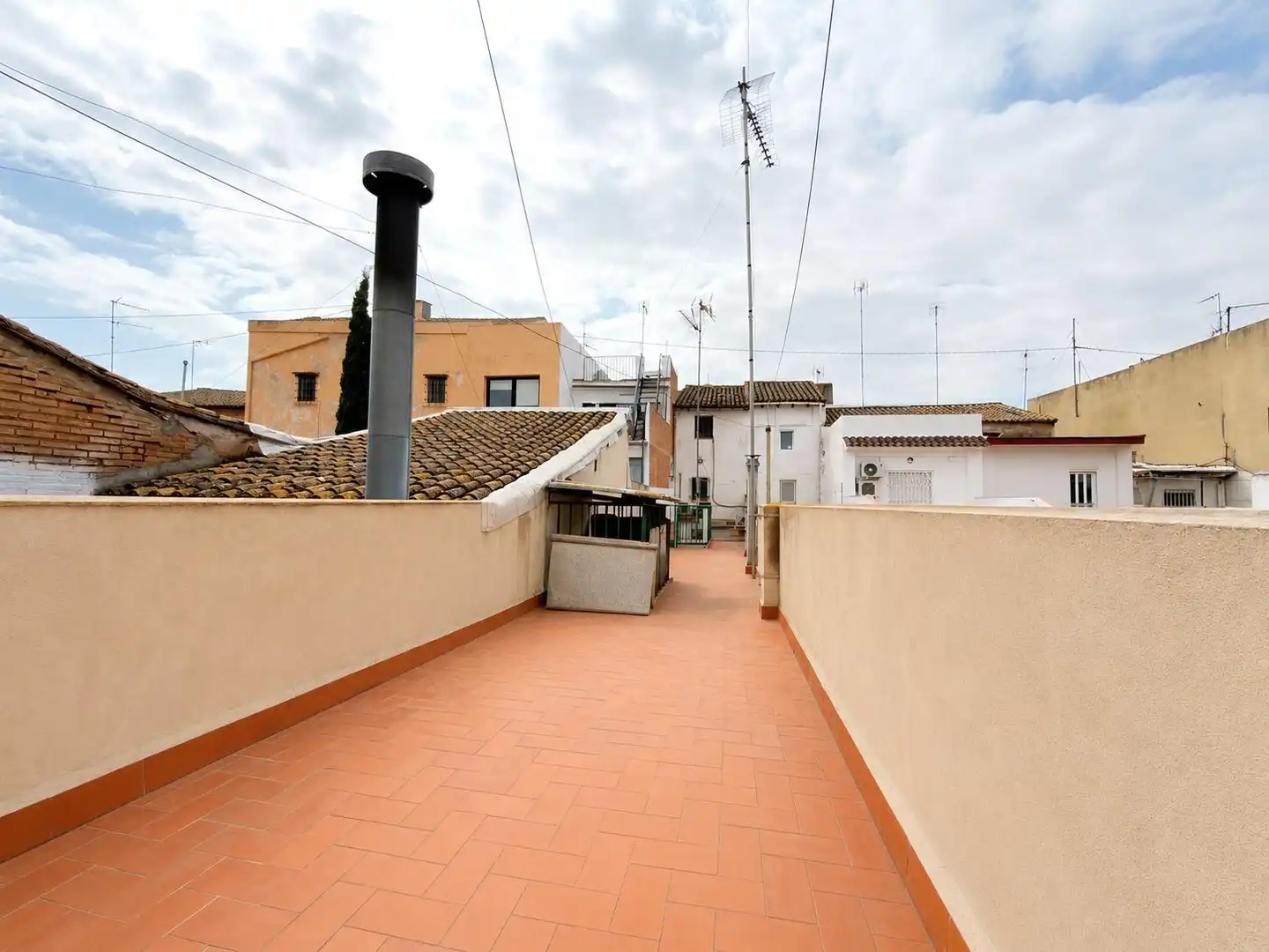 Terrace of Houses for sale in Museros  with Terrace and Balcony