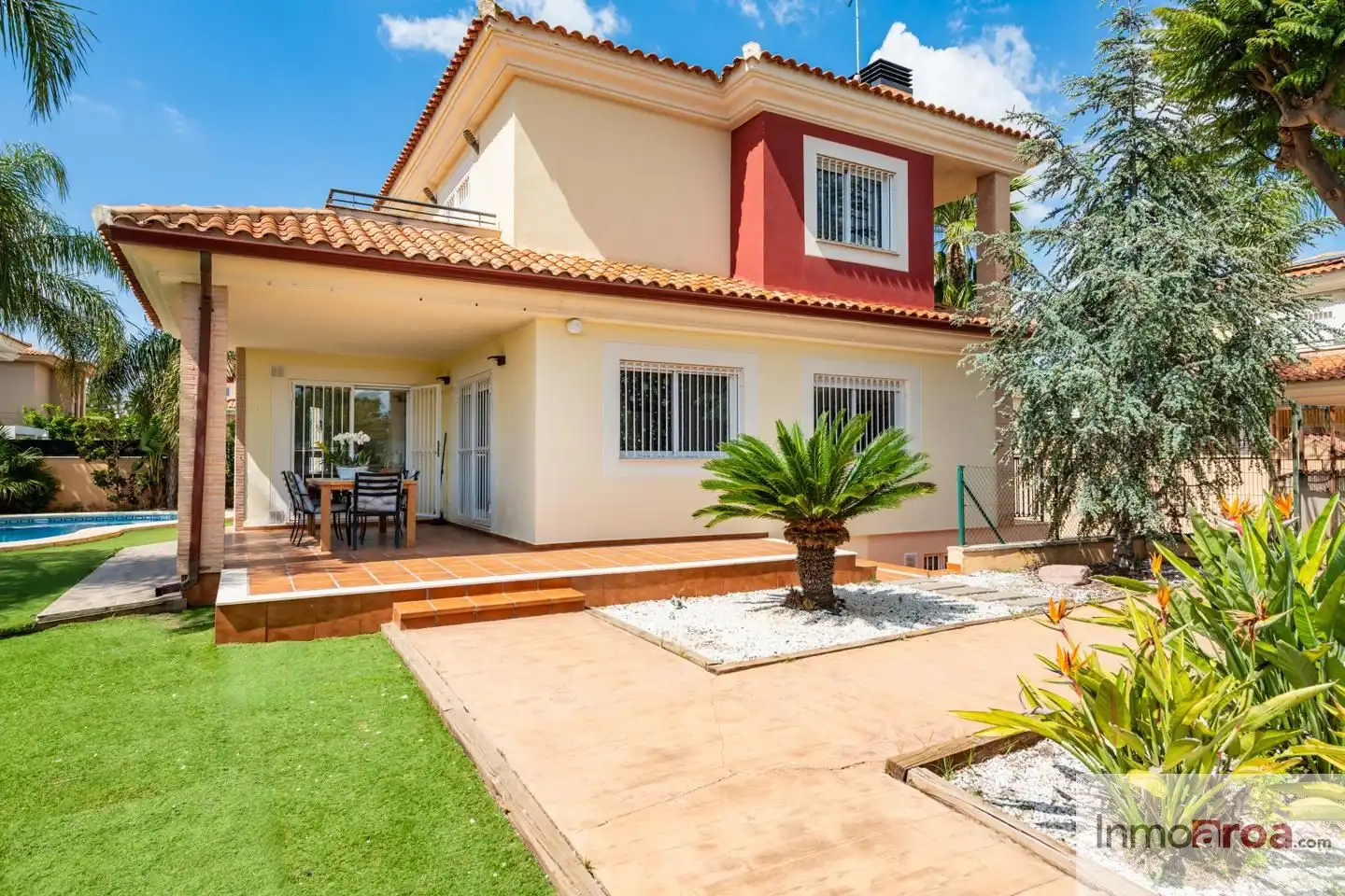 Vista exterior de Casa o chalet en venta en Bétera con Aire acondicionado, Calefacción y Terraza