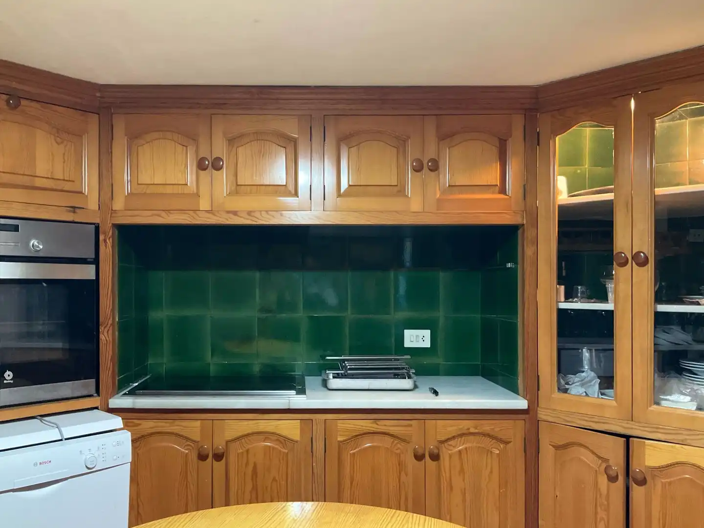 Cocina de Finca rústica en venta en Canet d'Adri con Calefacción y Jardín privado