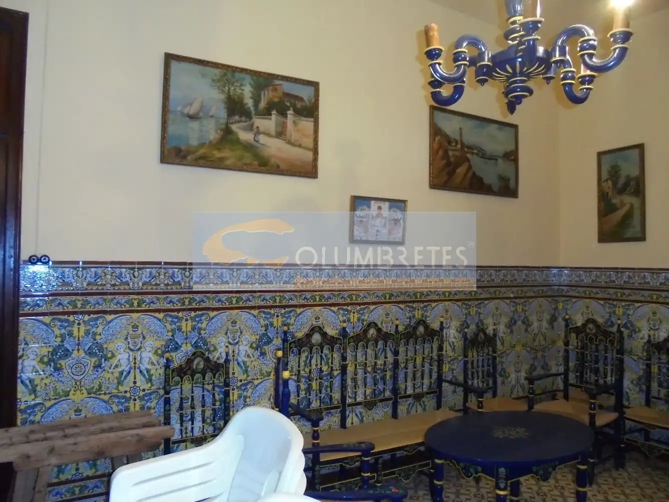 Comedor de Casa o chalet en venta en Castellón de la Plana / Castelló de la Plana con Jardín privado, Terraza y Trastero