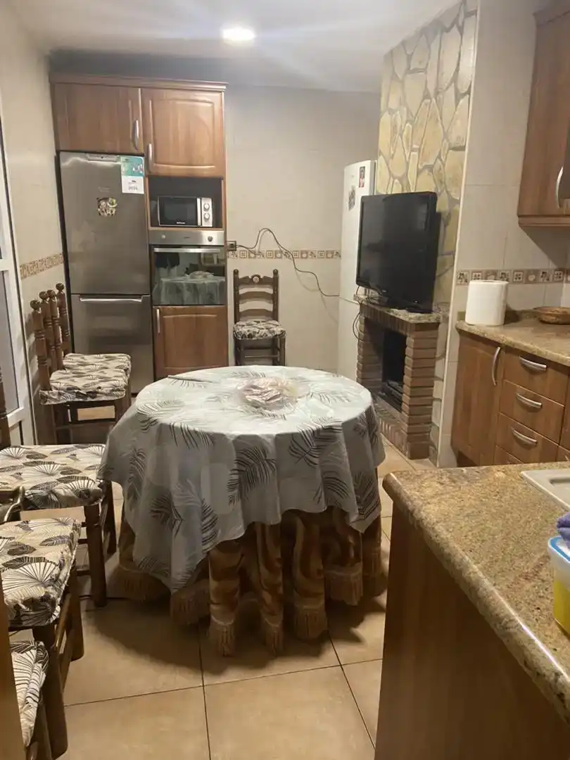 Cocina de Planta baja en venta en Aspe con Amueblado, Lavadora y Microondas
