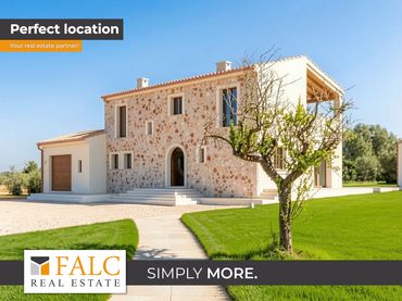 Casa rústica con balcón en venta en Ses Salines Poble