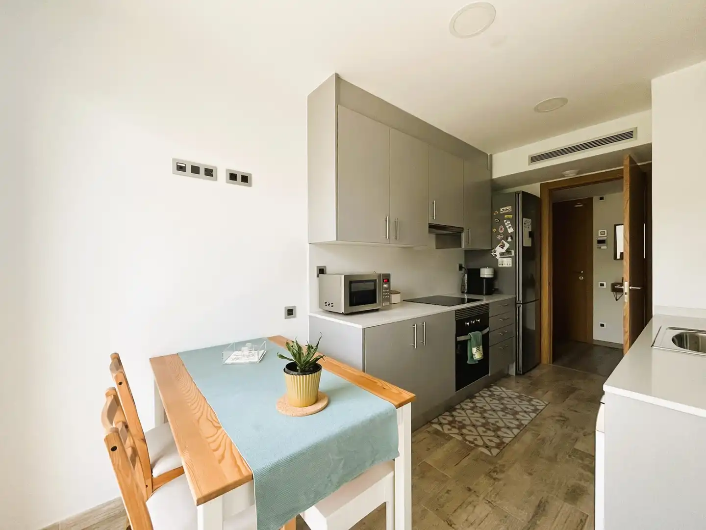 Cocina de Piso en venta en Mollet del Vallès con Aire acondicionado, Calefacción y Parquet