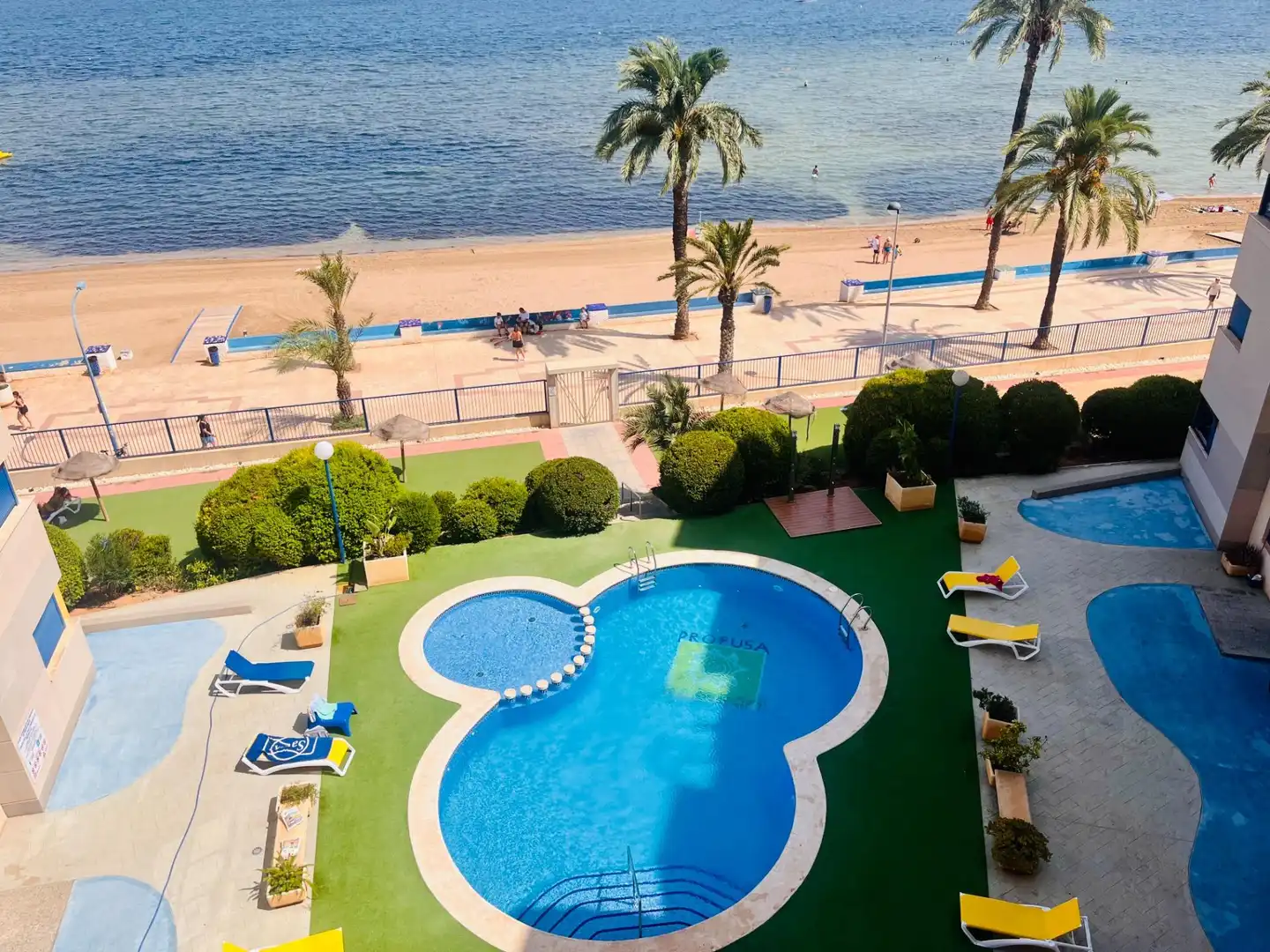 Swimming pool of Attic for sale in La Manga del Mar Menor  with Air Conditioner, Heating and Terrace