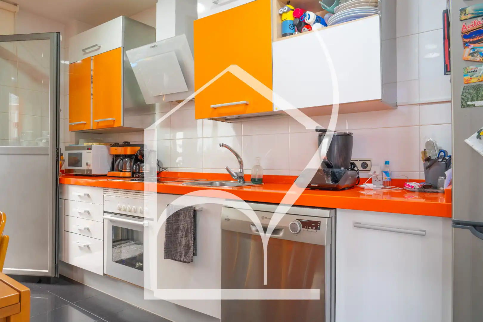 Cocina de Casa o chalet en venta en Villamayor con Aire acondicionado, Calefacción y Jardín privado