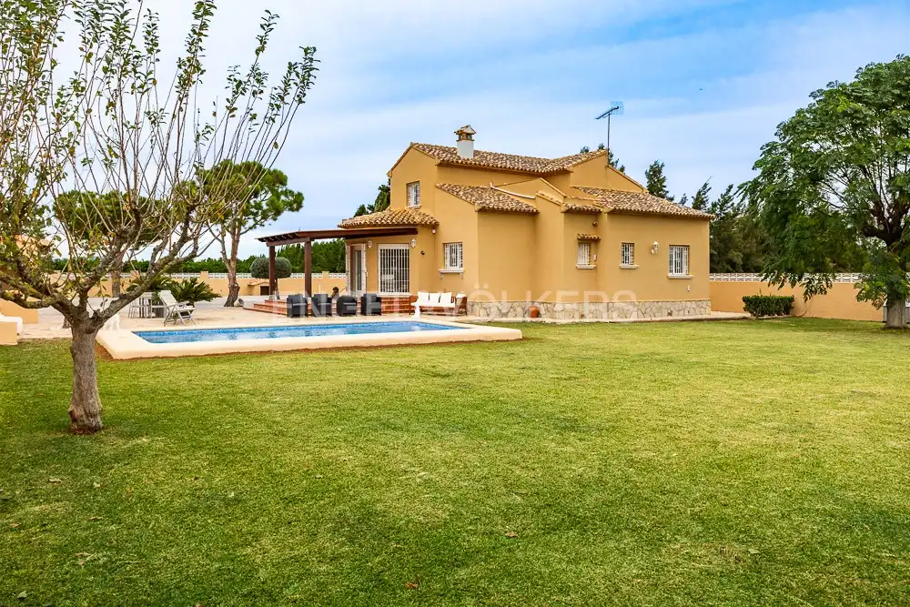 Exterior view of Country homes for rent in Dénia  with Air Conditioner, Heating and Private garden