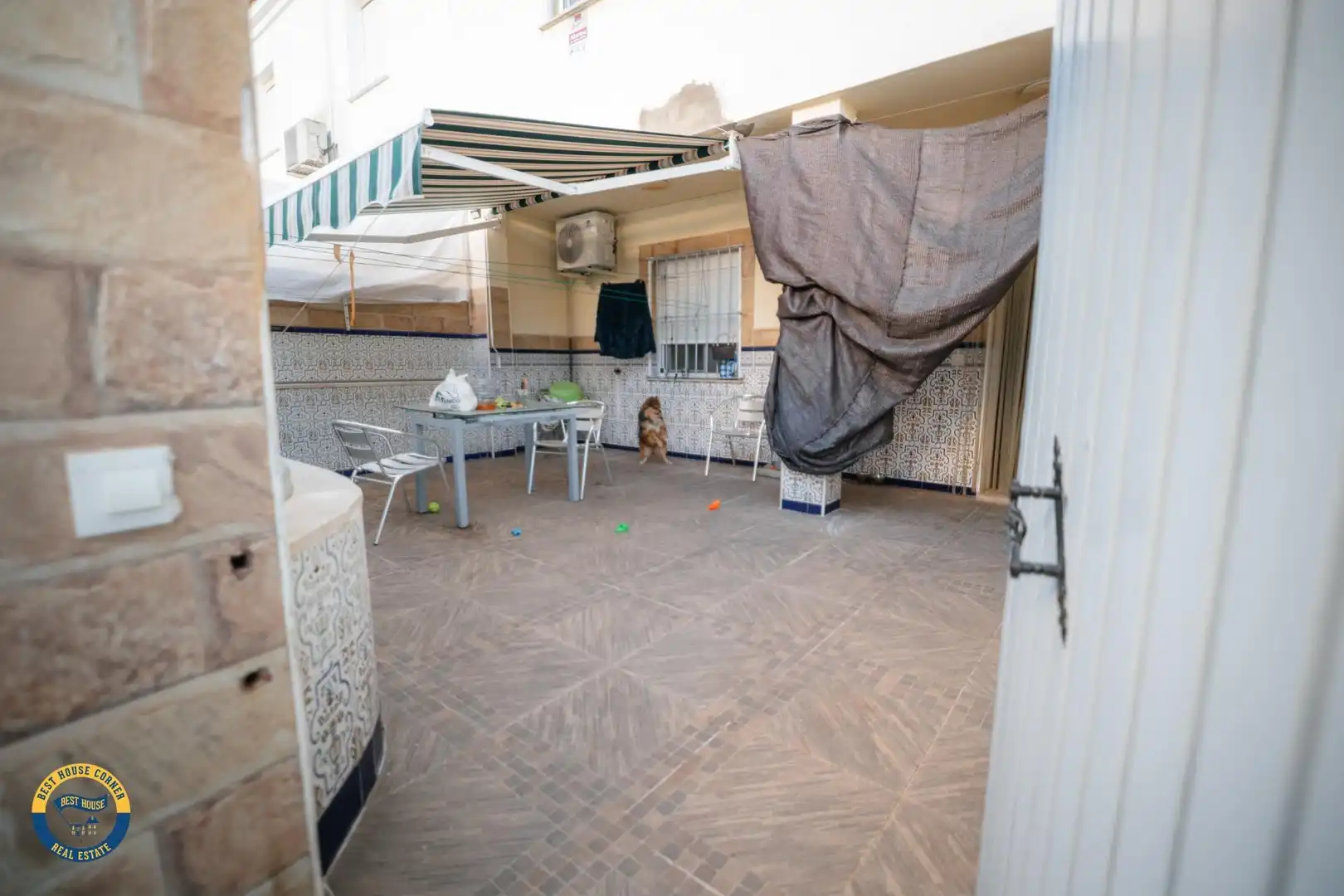 Terraza de Casa adosada en venta en Los Santos de Maimona con Aire acondicionado y Terraza