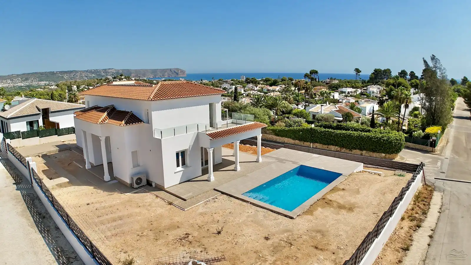 Exterior view of Houses for sale in Jávea / Xàbia  with Air Conditioner, Heating and Private garden