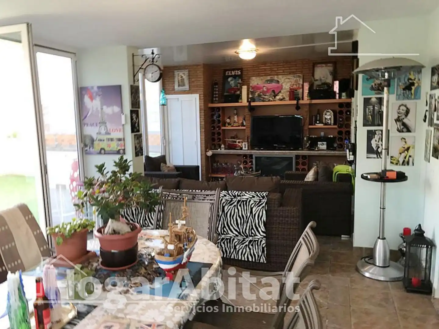 Sala d'estar de Casa o xalet en venda en Carboneras amb Aire condicionat, Terrassa i Piscina comunitària