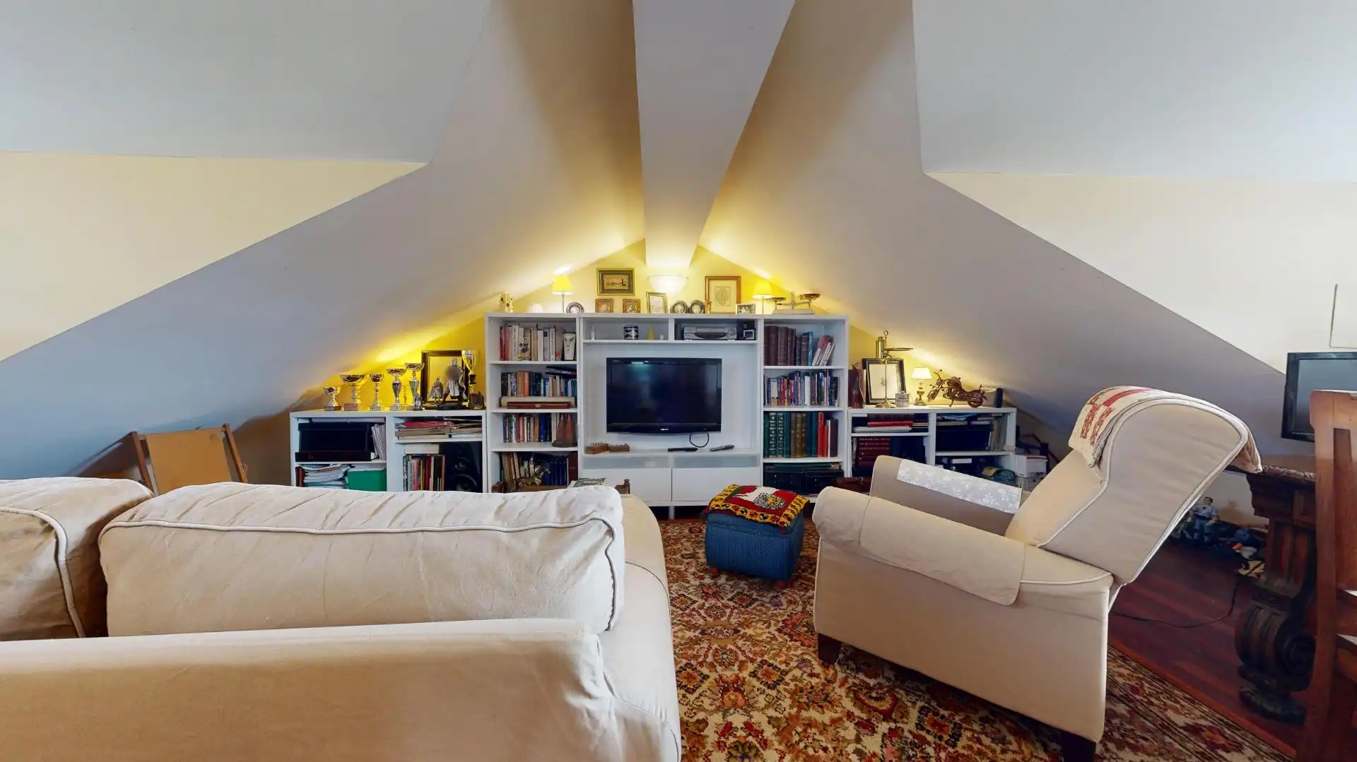 Sala de estar de Casa adosada en venta en Zalla  con Calefacción, Jardín privado y Terraza