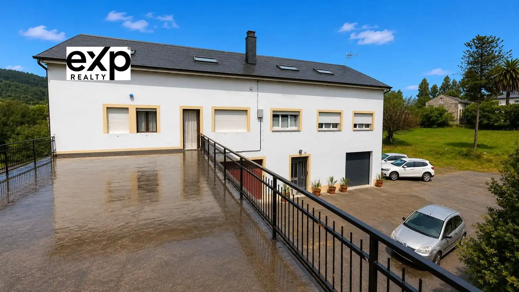 Vista exterior de Piso en venta en Cervo con Calefacción, Jardín privado y Terraza