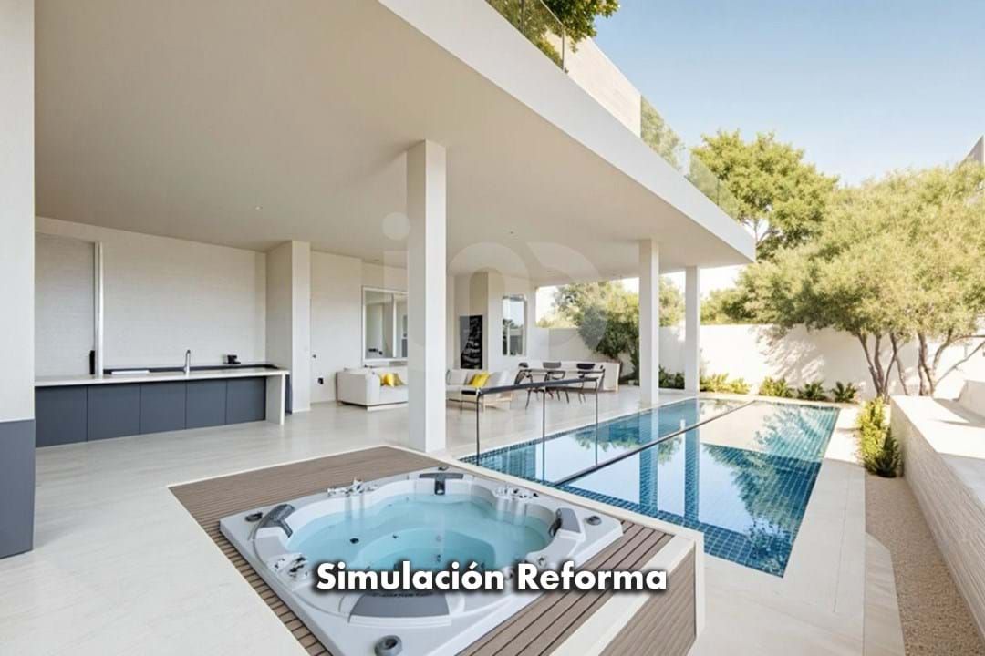 Piscina de Casa o xalet en venda en Sant Cugat del Vallès