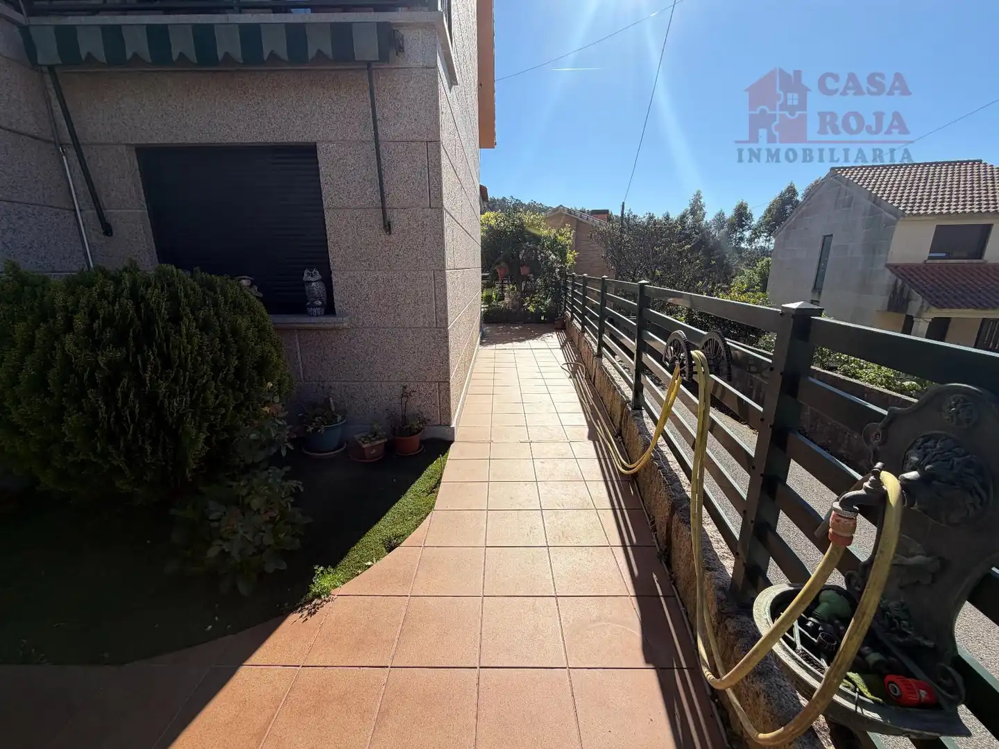 Terrace of Detached homes for sale in Moaña  with Heating, Parquet flooring and Terrace