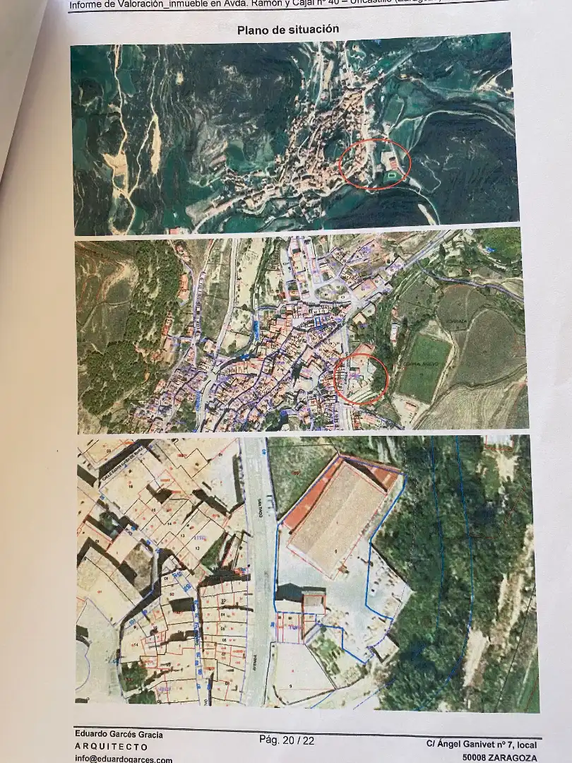 Exterior view of Industrial buildings for sale in Uncastillo