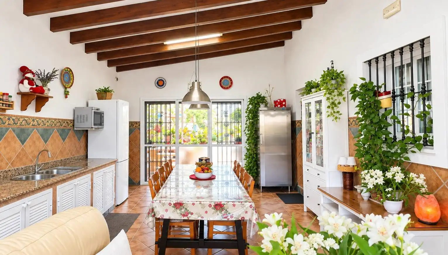 Kitchen of Houses for sale in Coín, Málaga