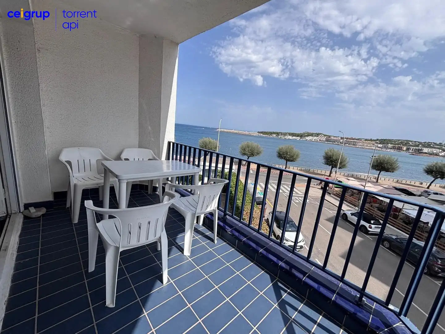 Balcony of Flat for sale in L'Escala  with Terrace, Swimming Pool and Furnished