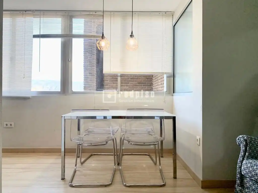 Dining room of Flat for rent in Murcia  with Terrace and Furnished