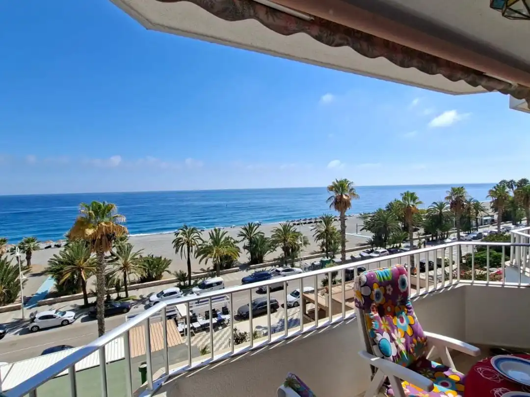 Bedroom of Flat for rent in Almuñécar  with Terrace, Furnished and Oven