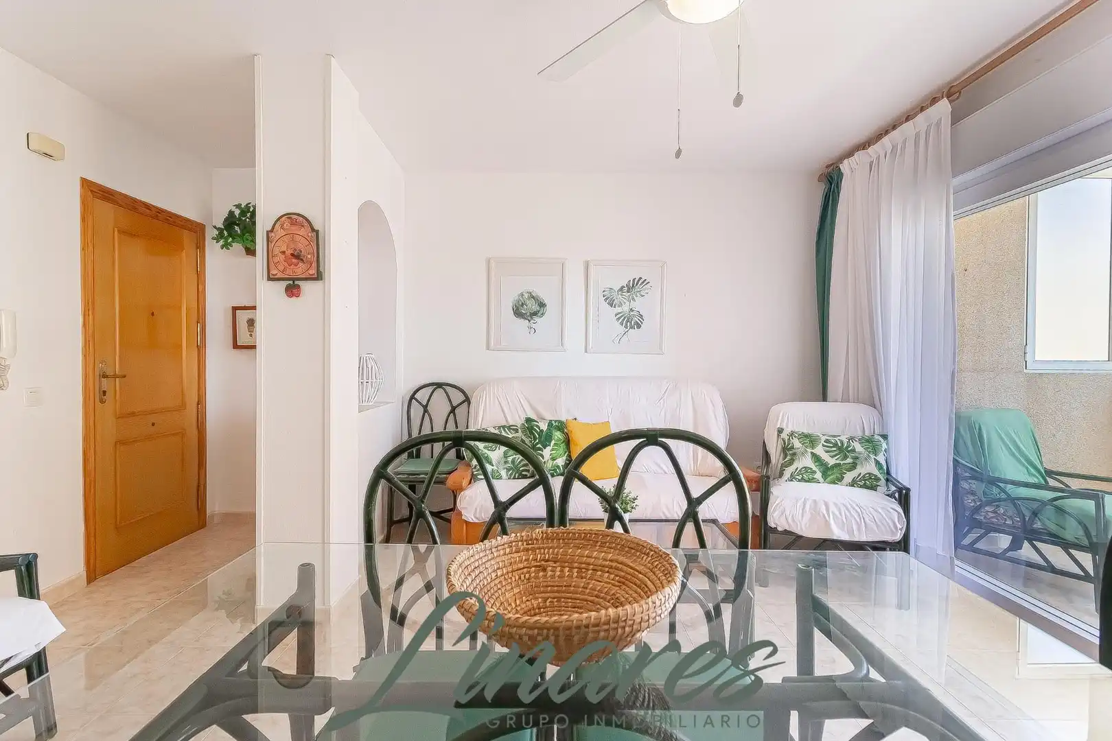 Sala d'estar de Àtic en venda en La Manga del Mar Menor amb Terrassa i Moblat