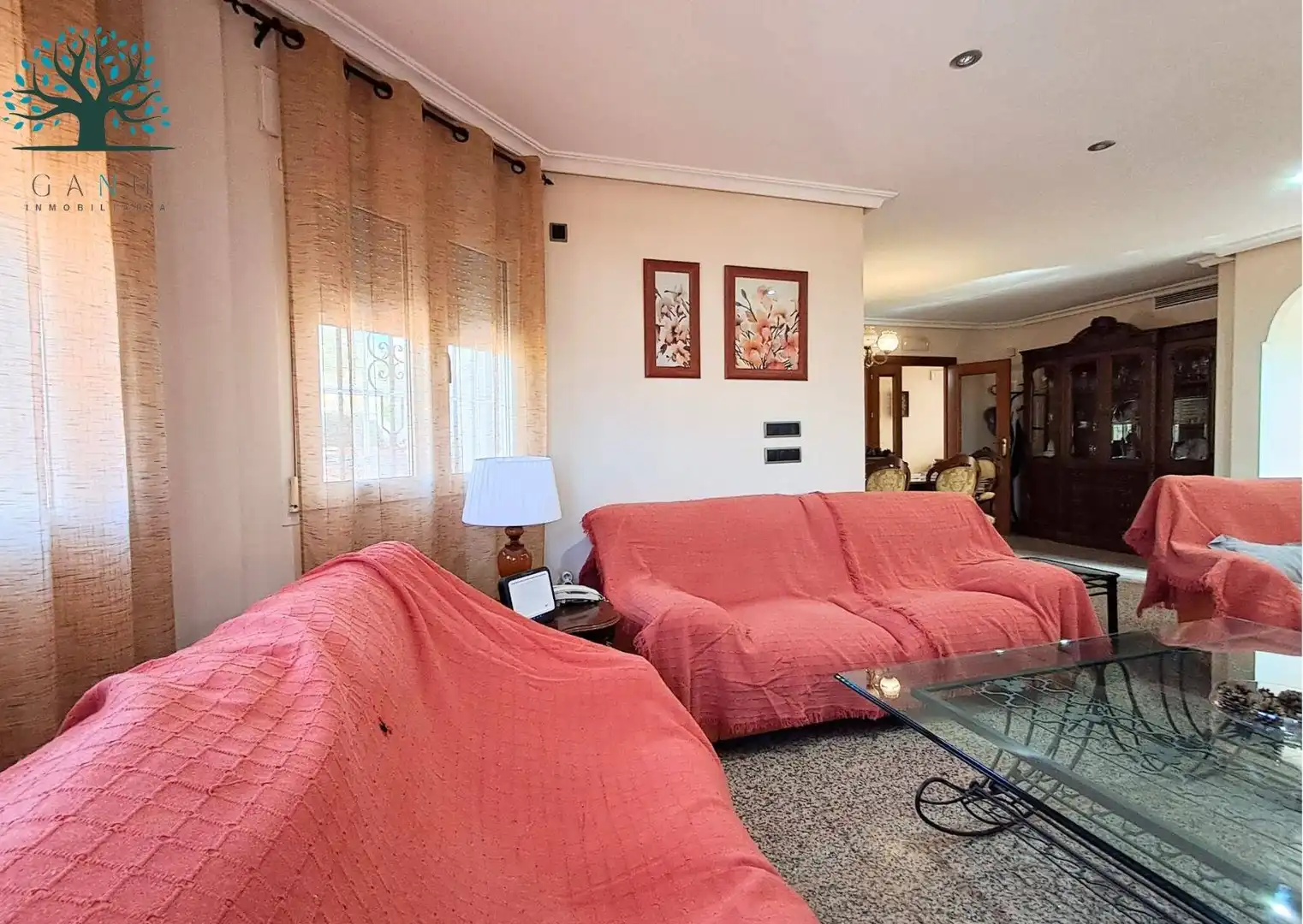 Sala de estar de Casa o chalet en venta en Mazarrón con Aire acondicionado, Terraza y Trastero