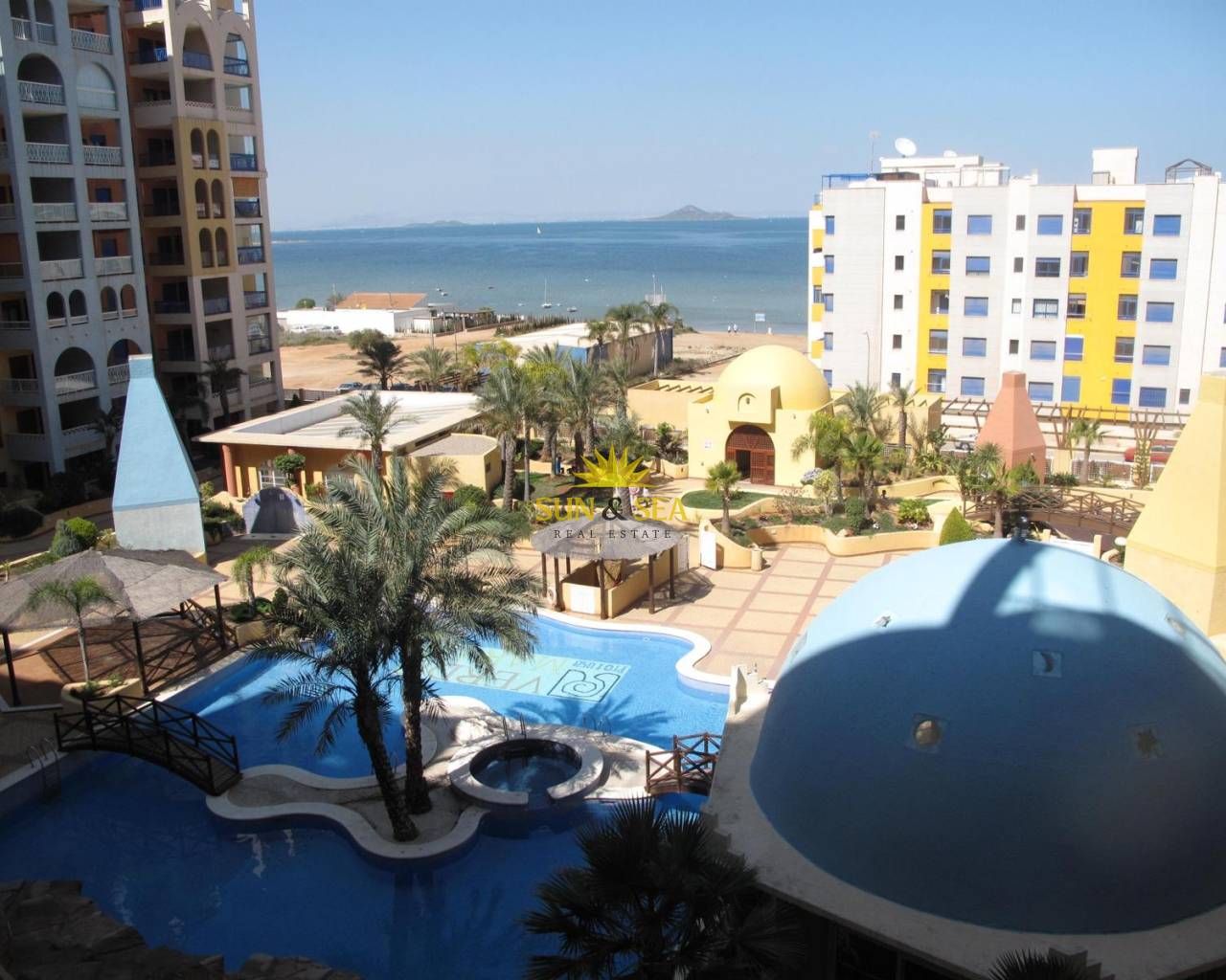 Swimming pool of Apartment to rent in Cartagena  with Heating, Terrace and Swimming Pool