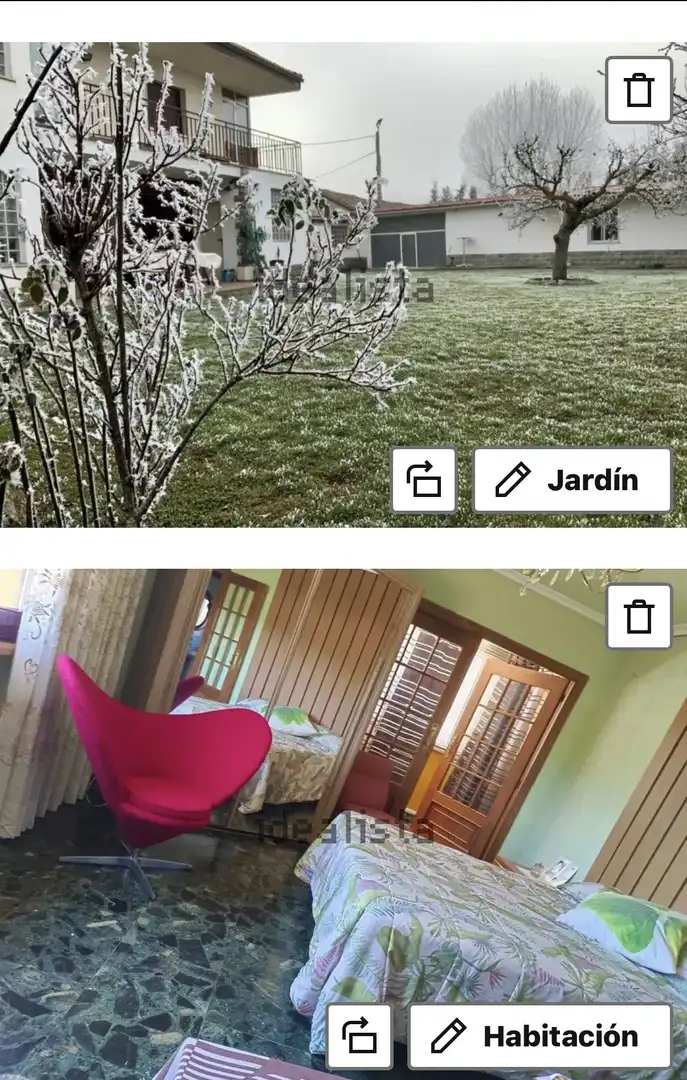 Jardí de Casa o xalet en venda en Mansilla Mayor amb Aire condicionat, Jardí privat i Parquet