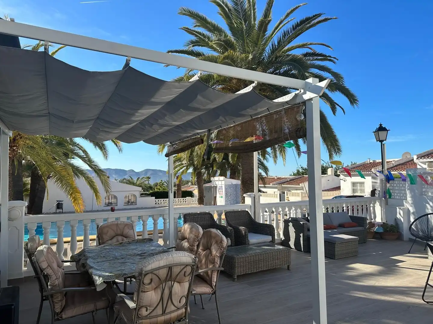 Terrace of Houses for rent in La Nucia  with Air Conditioner, Heating and Terrace