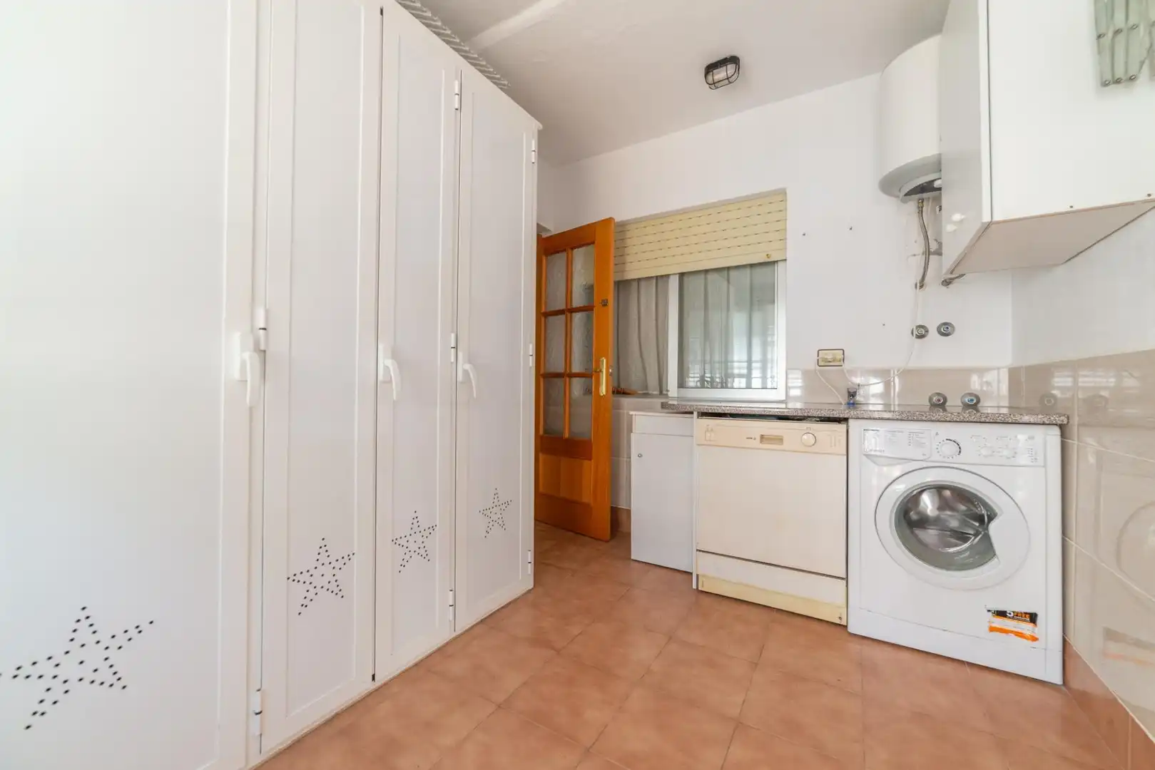 Cuina de Planta baixa en venda en San Javier amb Aire condicionat, Jardí privat i Terrassa