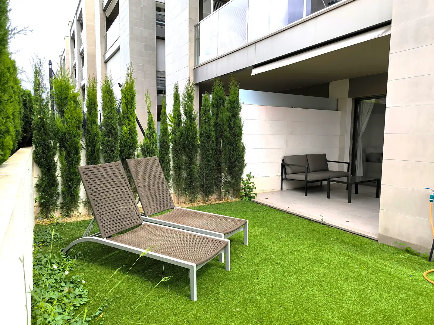 Terraza de Planta baja en venta en  Palma de Mallorca con Aire acondicionado, Calefacción y Jardín privado