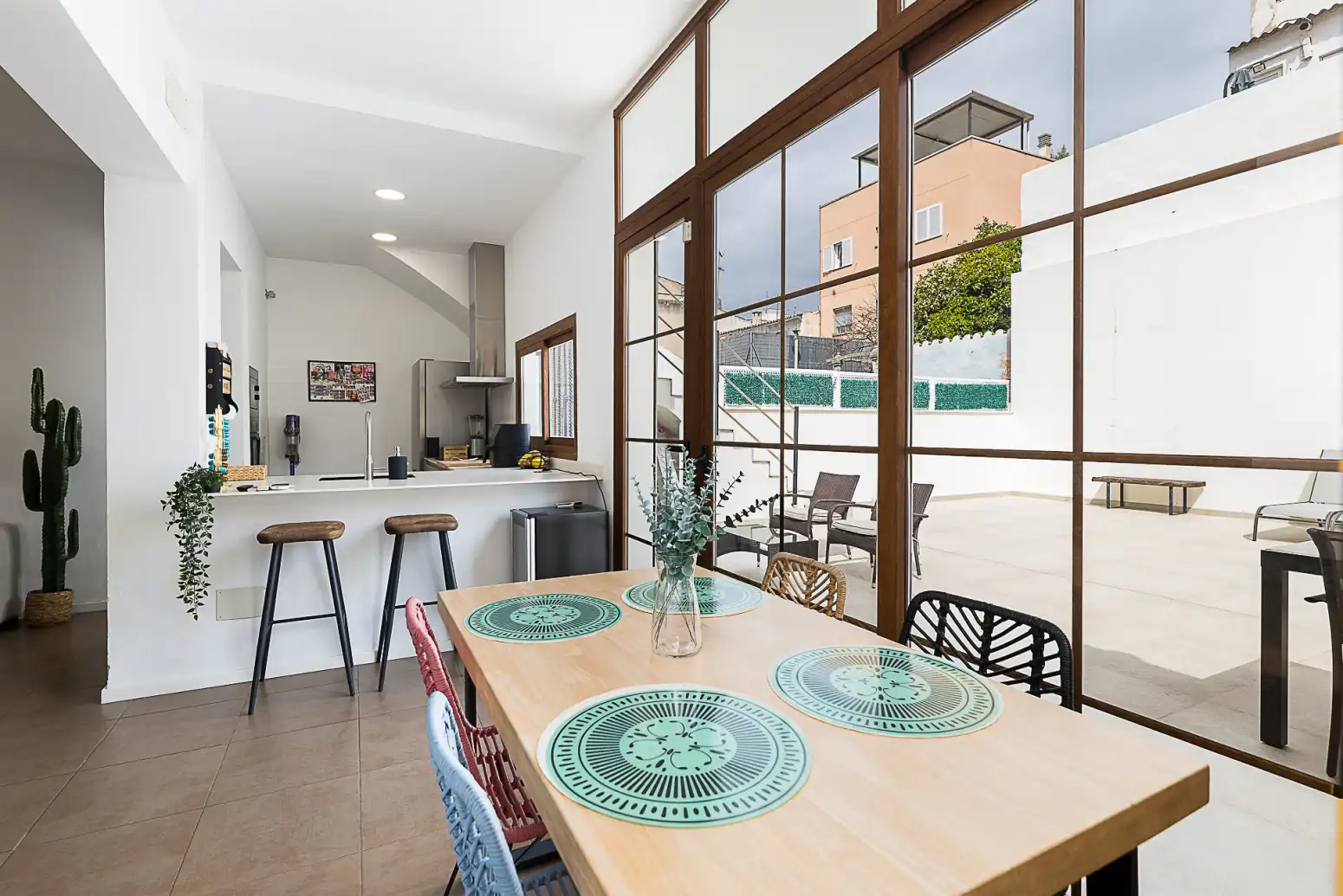 Terraza de Casa adosada en venta en  Palma de Mallorca con Aire acondicionado, Calefacción y Terraza
