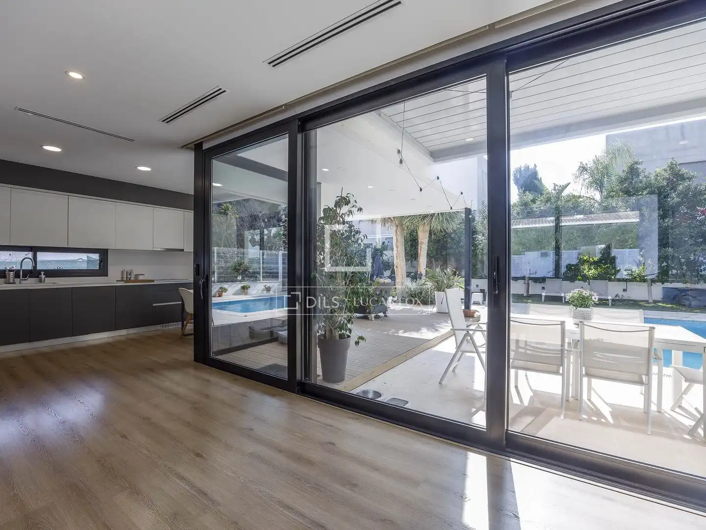 Terraza de Casa o chalet en venta en Godella con Aire acondicionado, Calefacción y Jardín privado