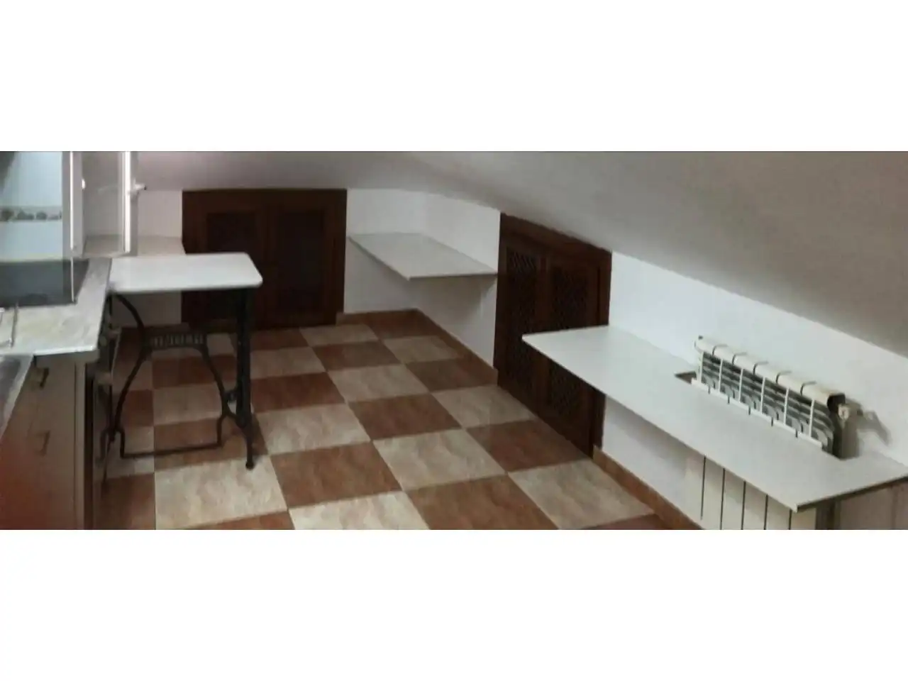 Cocina de Ático de alquiler en Baza con Aire acondicionado, Terraza y Amueblado