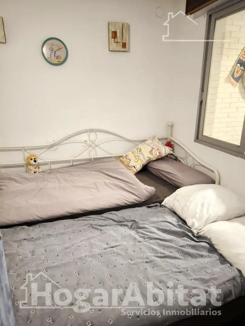 Bedroom of Flat for sale in Cullera  with Air Conditioner, Heating and Furnished