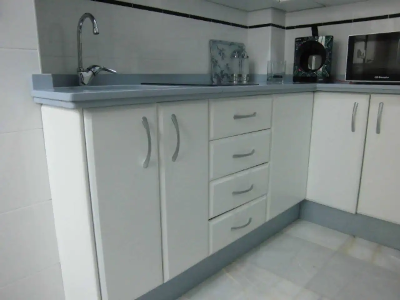 Kitchen of Flat for rent in Jerez de la Frontera  with Air Conditioner and Furnished