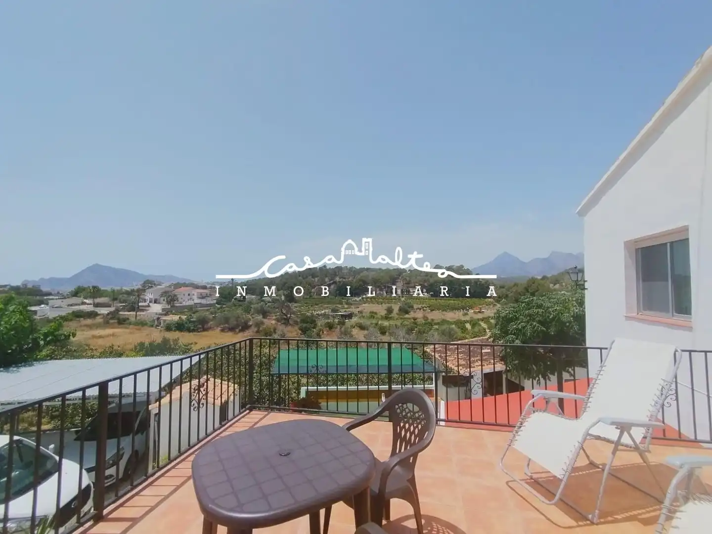 Terrasse von Wohnungen zur Miete in Altea mit Terrasse und Möbliert