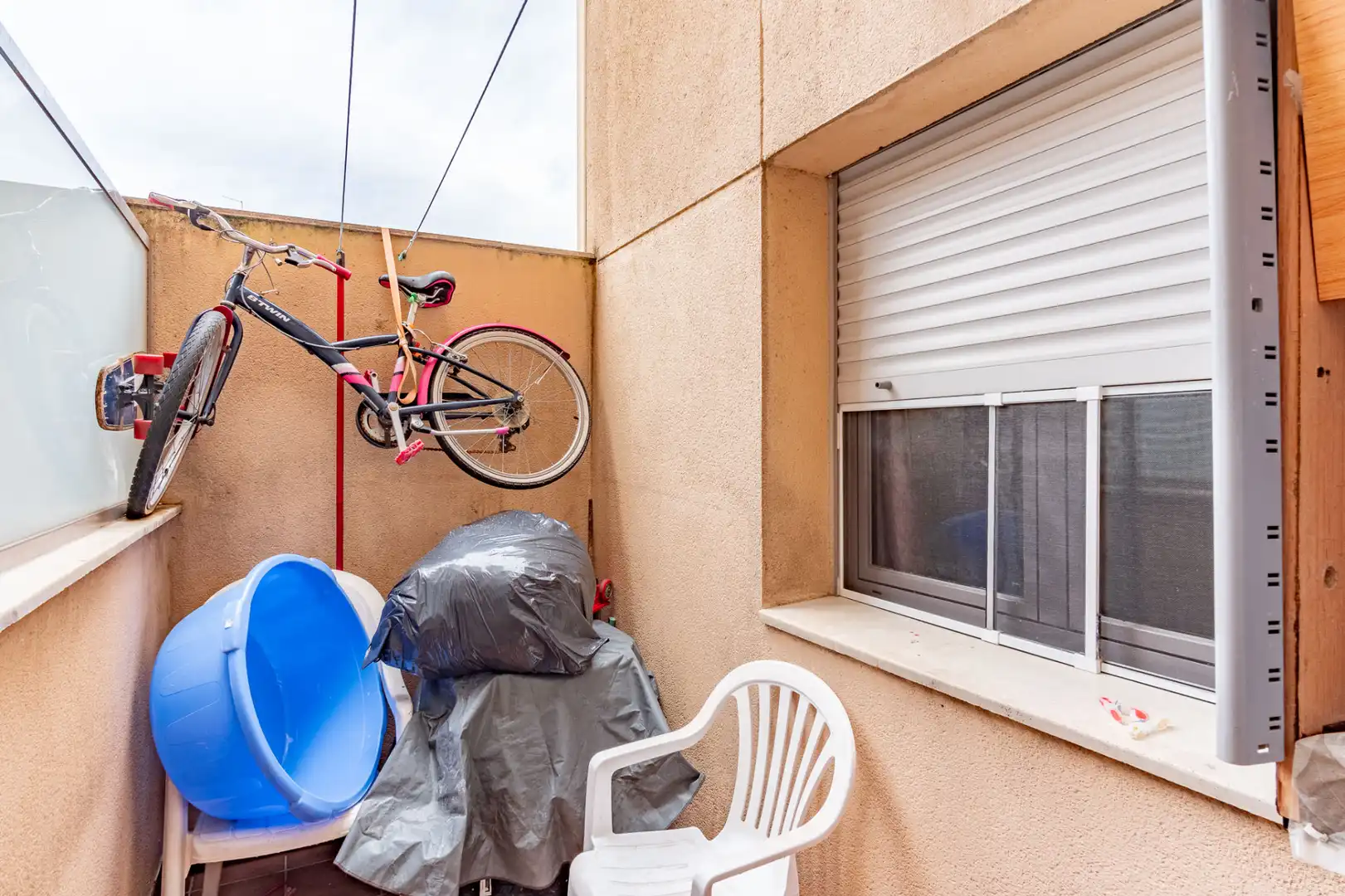 Balcony of Flat for sale in Figueres  with Heating and Terrace