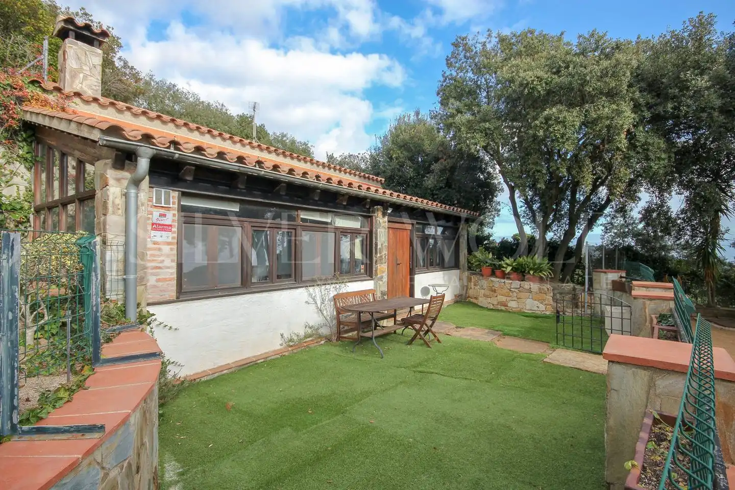 Jardín de Casa o chalet en venta en Mataró con Aire acondicionado, Calefacción y Jardín privado
