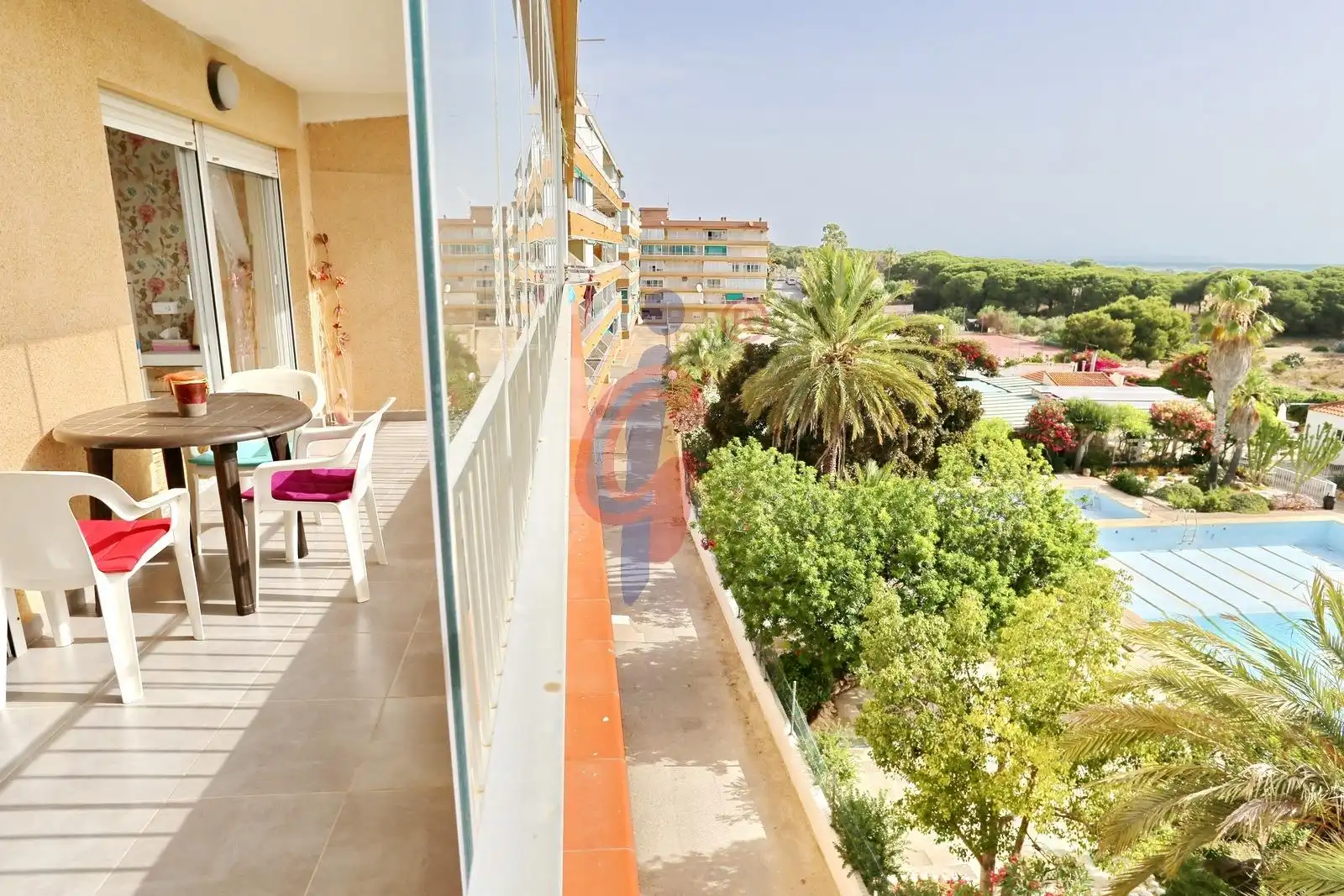 Terrassa de Apartament en venda en Guardamar del Segura amb Moblat