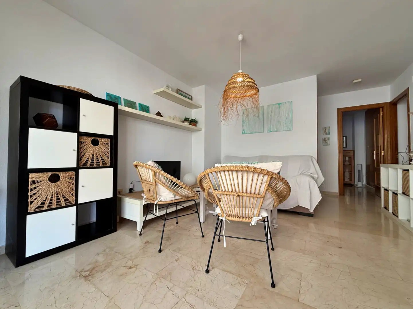 Wohnzimmer von Wohnungen zur Miete in Centro ciudad
