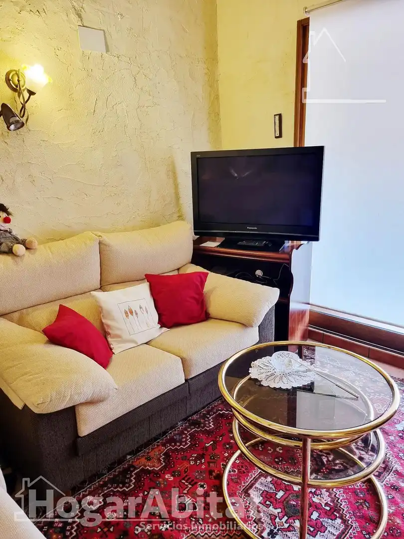 Sala de estar de Casa o chalet en venta en Penàguila con Aire acondicionado, Calefacción y Terraza