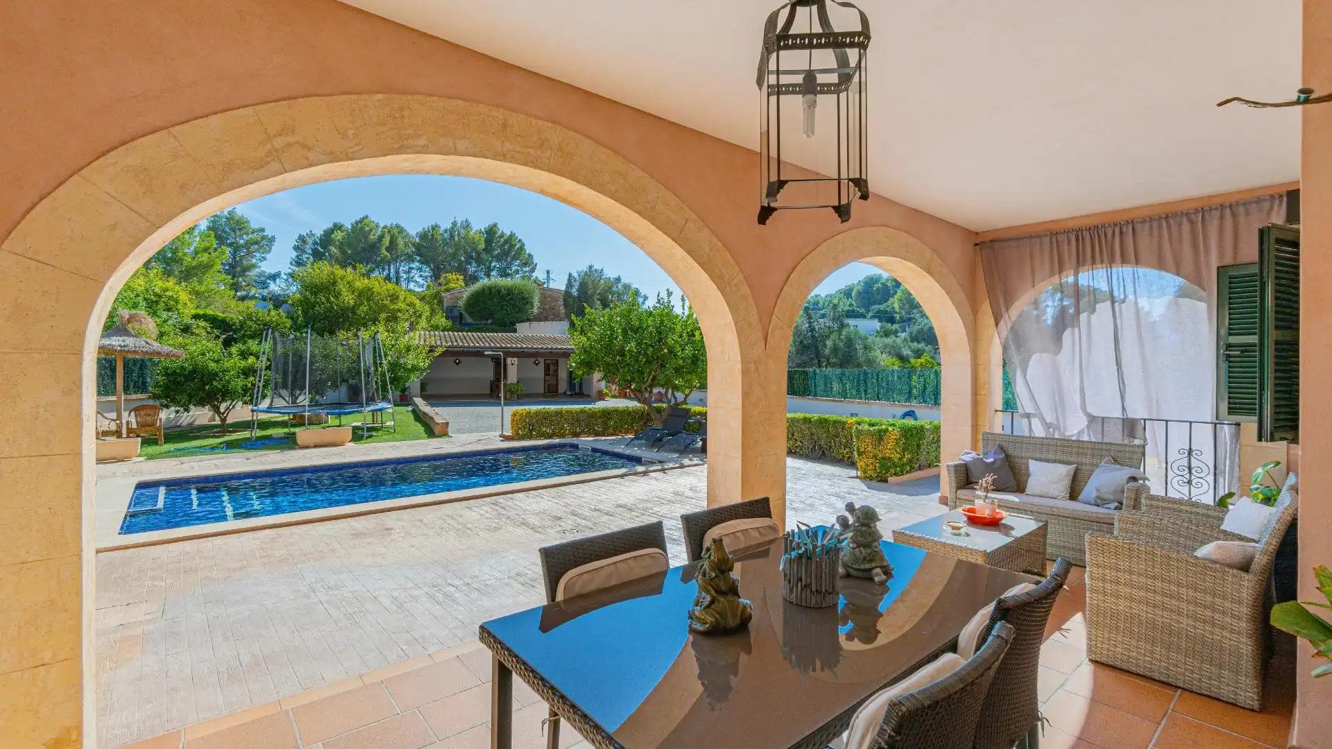 Jardí de Casa o xalet en venda en Calvià amb Aire condicionat, Jardí privat i Parquet