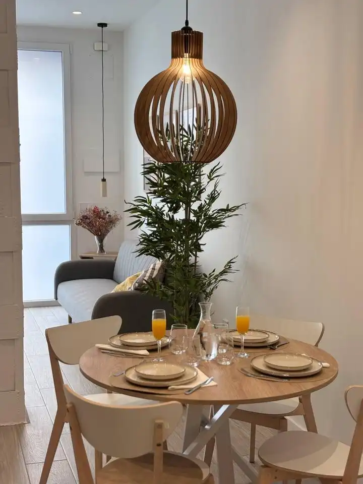 Dining room of Flat for rent in Leganés  with Air Conditioner, Furnished and Internet